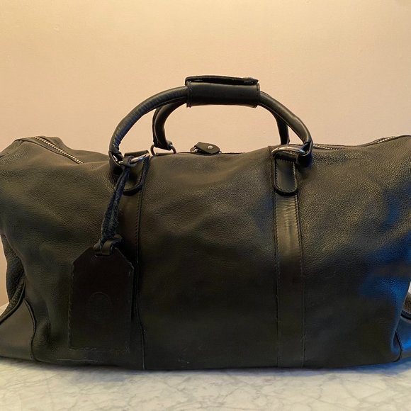 Roots Small Banff Bag Cervino Black Leather - Picture 1 of 7